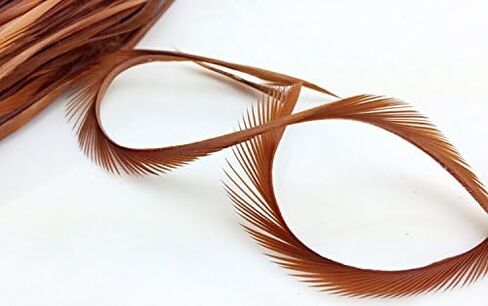 5''-9.5'' Feathers Fly Tying Materials for stonefly nymph split tails& down wings 50pcs/pack (navy blue) in Saudi Arabia