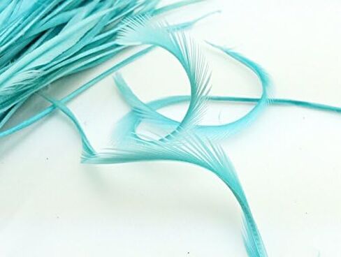 5''-9.5'' Feathers Fly Tying Materials for stonefly nymph split tails& down wings 50pcs/pack (navy blue) in Saudi Arabia