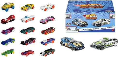 Hot Wheels Track Bundle of 15 Toy Cars, 3 Track-Themed Packs of 5 1:64 Scale Vehicles, Cool Toy for Collectors & Kids in Saudi Arabia