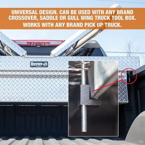 Buyers Products Universal Crossover Truck Box Mounting Kit, 2 Pack in Saudi Arabia