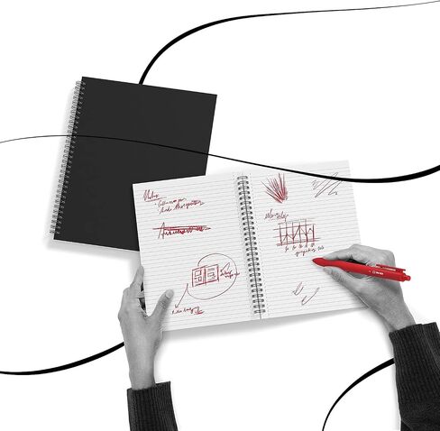 TRU RED Medium Soft Cover Ruled Notebook, Blk TR54987 in Saudi Arabia