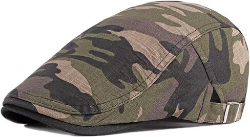 Adjustable Newsboy Hat for Men Flat Cap Ivy Gatsby Cabbie Beret Hat in Saudi Arabia