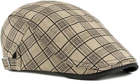 Adjustable Newsboy Hat for Men Flat Cap Ivy Gatsby Cabbie Beret Hat in Saudi Arabia