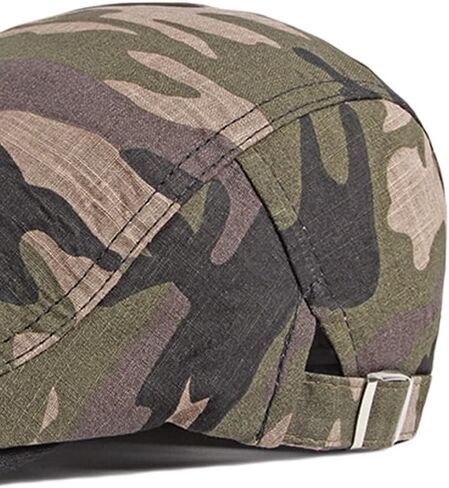 Adjustable Newsboy Hat for Men Flat Cap Ivy Gatsby Cabbie Beret Hat in Saudi Arabia