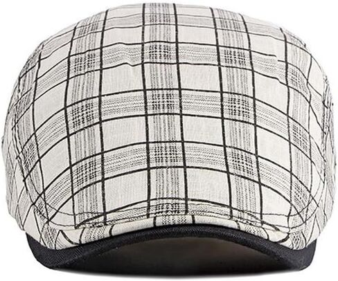 Adjustable Newsboy Hat for Men Flat Cap Ivy Gatsby Cabbie Beret Hat in Saudi Arabia