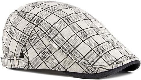 Adjustable Newsboy Hat for Men Flat Cap Ivy Gatsby Cabbie Beret Hat in Saudi Arabia
