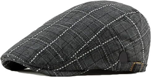 Adjustable Newsboy Hat for Men Flat Cap Ivy Gatsby Cabbie Beret Hat in Saudi Arabia