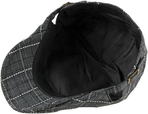 Adjustable Newsboy Hat for Men Flat Cap Ivy Gatsby Cabbie Beret Hat in Saudi Arabia