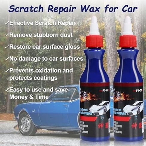 2PCS Scratch Repair Wax For Car, Car Wax Scratch Remover Kit Car Paint Scratch Repair, Scratch Repair Paste for All Auto Paint Finishes in Saudi Arabia