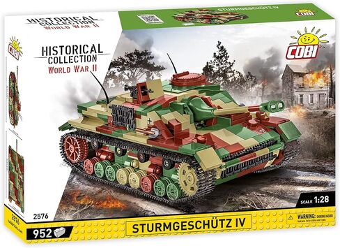 COBI Historical Collection WWII STURMGESCHUTZ IV Tank in Saudi Arabia
