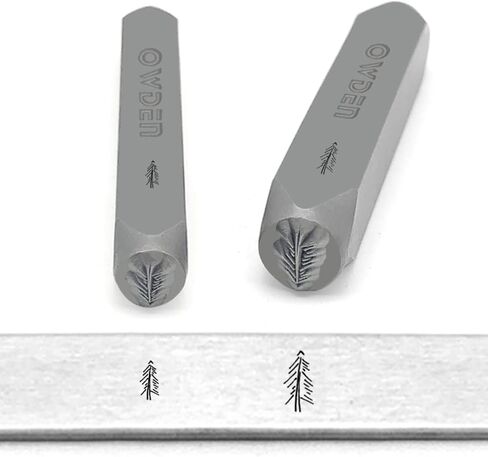 طقم طوابع بتصميم معدني بمقاسين لصنع المجوهرات بنفسك. (شجرة-3) in Kuwait