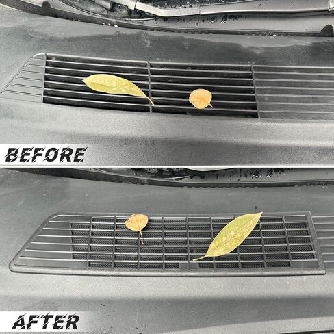 RISEDONE Air Intake Grille for 2024 Tesla Model 3 - Air Vent Mesh Cover Insect-proof & Leaf-proof Flow Vent Protection Frame Cover 2024 Tesla Model 3 Highland Accessories in Saudi Arabia