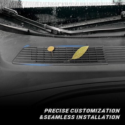 RISEDONE Air Intake Grille for 2024 Tesla Model 3 - Air Vent Mesh Cover Insect-proof & Leaf-proof Flow Vent Protection Frame Cover 2024 Tesla Model 3 Highland Accessories in Saudi Arabia