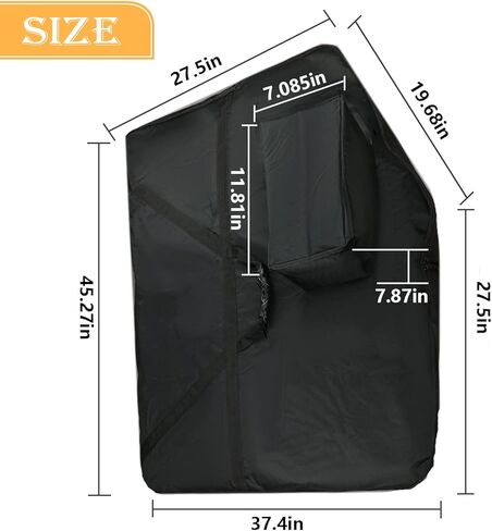 أكياس تخزين للأبواب الصلبة قطعتان متوافقتان مع الملحقات الخارجية لسيارة Jeep Wrangler JK JL TJ CJ&YJ وجيوب تخزين ببابين مع مقبض حمل وحقيبة مرآة مستقلة in Kuwait