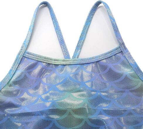 ملابس سباحة للفتيات بمقاسات حورية البحر اللامعة للأطفال من قطعة واحدة لملابس الشاطئ من عمر 2 إلى 8 سنوات in Kuwait