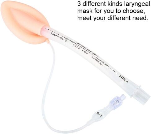 طقم أدوات فحص الفم القابل للتصرف من السيليكون ملحقات إدارة مجرى الهواء للأطفال البالغين (4.0) in Kuwait