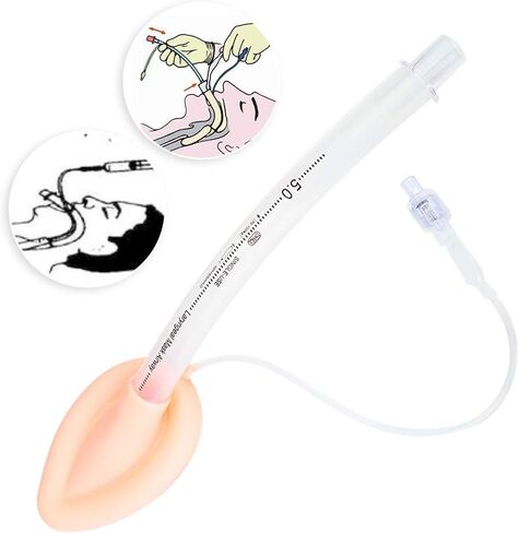 طقم أدوات فحص الفم القابل للتصرف من السيليكون ملحقات إدارة مجرى الهواء للأطفال البالغين (5.0) in Kuwait