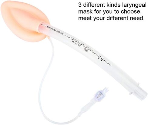 طقم أدوات فحص الفم القابل للتصرف من السيليكون ملحقات إدارة مجرى الهواء للأطفال البالغين (5.0) in Kuwait