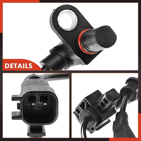 A-Premium ABS Wheel Speed Sensor Compatible with Chevy & GMC Models - Silverado 2500 HD 11-20, Silverado 3500 HD 11-12/15-16, Sierra 2500 HD 11/15-20, Sierra 3500 HD 15-16 - Front Driver or Passenger in Saudi Arabia