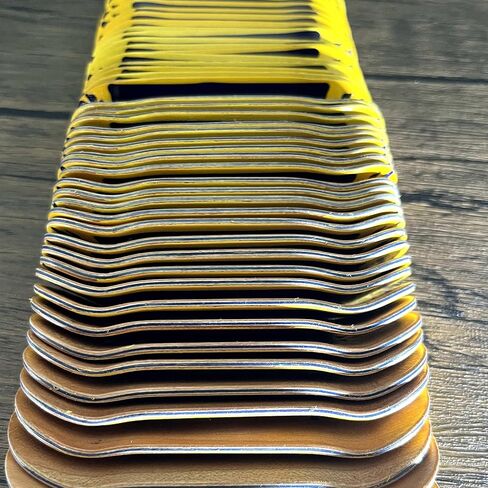 Noahwood Handmade Fingerboard Deck 97.5x35mm 5-Layer Color Maple Pro concave Creative Design Mini Skateboard in Saudi Arabia