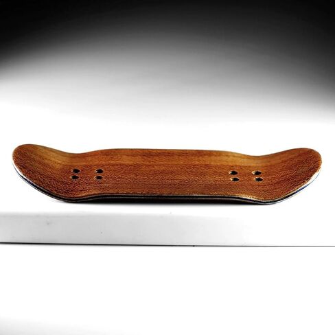 Noahwood Handmade Fingerboard Deck 97.5x35mm 5-Layer Color Maple Pro concave Creative Design Mini Skateboard in Saudi Arabia
