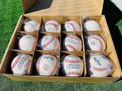 Rawlings | Official League Practice Baseballs | ROLB1X | Multiple Count Options in Saudi Arabia