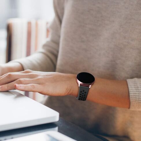 Lerobo Galaxy Watch 6 Band متوافق مع Samsung Galaxy Watch 4 Band 40mm 44mm، Galaxy Watch 4 Classic 42mm 46mm، Galaxy Watch 6 Bands، Galaxy Watch 5 Bands، Galaxy Watch 5 Pro 45mm، 20mm سيليكون in Kuwait
