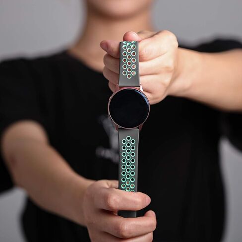 Lerobo Galaxy Watch 6 Band متوافق مع Samsung Galaxy Watch 4 Band 40mm 44mm، Galaxy Watch 4 Classic 42mm 46mm، Galaxy Watch 6 Bands، Galaxy Watch 5 Bands، Galaxy Watch 5 Pro 45mm، 20mm سيليكون in Kuwait