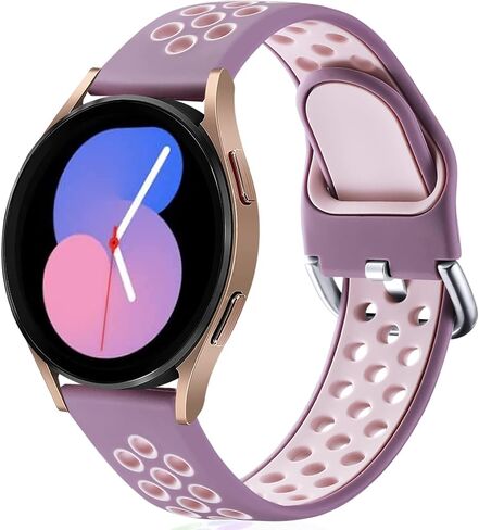 Lerobo 20mm Watch Sport Band for Samsung Galaxy Watch 7 6 5 4 44mm 40mm Men in Kuwait