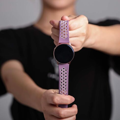 Lerobo 20mm Watch Sport Band for Samsung Galaxy Watch 7 6 5 4 44mm 40mm Men in Kuwait