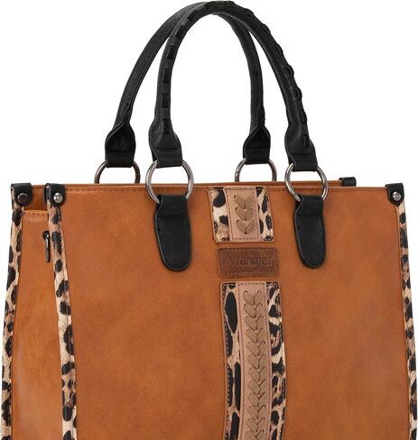 محفظة كتف منسوجة بطباعة الفهد للنساء من رانجلر in Kuwait