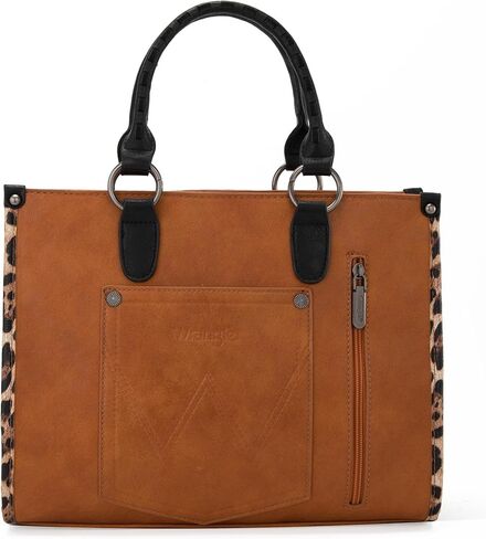 محفظة كتف منسوجة بطباعة الفهد للنساء من رانجلر in Kuwait