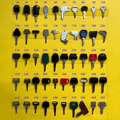 مفتاح 103 # 6 حزمة 7004147 2368655 2782017 220079139 مفاتيح للرافعة الشوكية Hyster Clark Yale in Kuwait