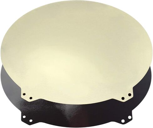 FYSETC Flsn QQ-S Build System 265mm/ 10.4 inch Diameter 3 in 1 Round PEI Sheet Flexible Steel Platform+Sticker Base with Adhesive Heated Bed Cover for Flsn QQ,QQ-S,QQ-S-Pro 3D Printer in Saudi Arabia