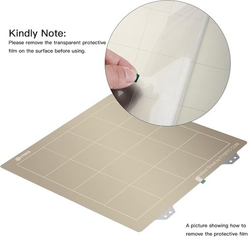FYSETC Flsn QQ-S Build System 265mm/ 10.4 inch Diameter 3 in 1 Round PEI Sheet Flexible Steel Platform+Sticker Base with Adhesive Heated Bed Cover for Flsn QQ,QQ-S,QQ-S-Pro 3D Printer in Saudi Arabia