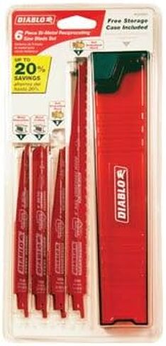 Diablo DS006S Reciprocating Saw Blade 6 Count in Kuwait