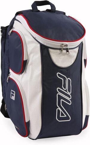 Fila Ultimate Tennis with Shoe Pocket, Navy/White/RED, One Size in Saudi Arabia