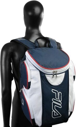Fila Ultimate Tennis with Shoe Pocket, Navy/White/RED, One Size in Saudi Arabia