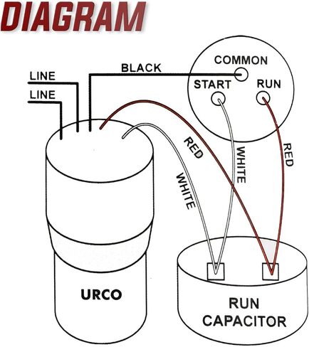 RCO410 3in1 Hard Start Capacitor by Seentech - Compatible with Refrigerators & Freezers 1/4-1/3 H.P. 115VAC – Repalces Model: TJ90RCO410, AP4503017, 600-410, ERP410, HS410, RC0410, RCO-410 (Pack of 2) in Saudi Arabia