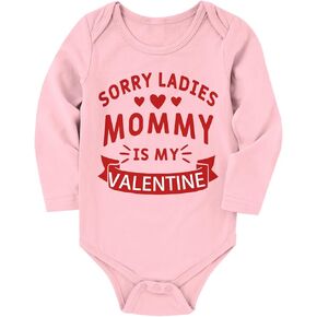 Baby Boys Girls Cotton Romper Newborn Funny Saying Bodysuit Long Sleeve Infant Neutral Jumpsuit 0-12 Months in Kuwait