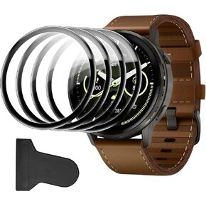 [3 عبوات] واقي شاشة لساعة هواوي GT 5/GT 5 Pro مقاس 46 مم، طبقة من الزجاج المقوى، 9H، مقاوم للخدش، مضاد لبصمات الأصابع، سهل التركيب in Kuwait