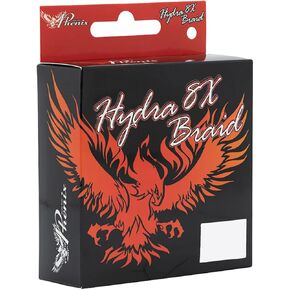 قضبان فينيكس X8 PE برتقالية 100 رطل 700 ياردة (640 متر) خط جديلة in Kuwait