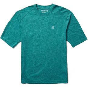 Wolverine Men's Edge Performance Short Sleeve T-Shirt Shirt, Black Heather, XX-Large in Kuwait