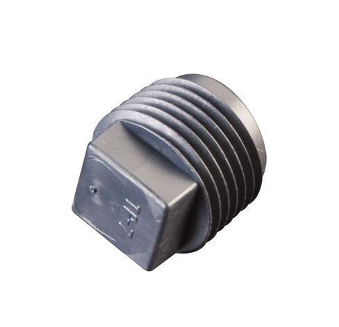 Caplugs ZTP71KA1 Plastic Square Head Threaded Plug. TPN-7, PE-HD, to Plug NPT Thread Size 1/2-14", Black (Pack of 30) in Saudi Arabia