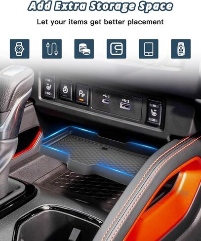 Ruiya Audi A3 Console Organizer for 2022-2025 Audi A3 8Y Accessories Automotive Consoles & Organizers Storage Box Compatible with 2022 2023 2024 2025 Audi A3 in Saudi Arabia