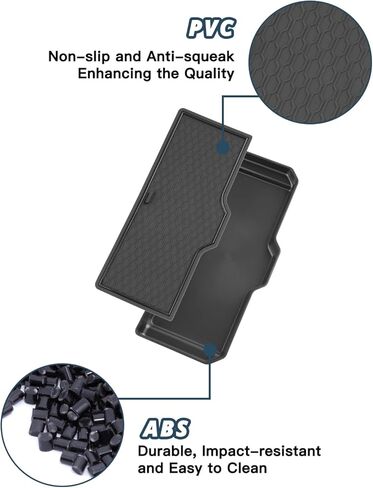 Ruiya Audi A3 Console Organizer for 2022-2025 Audi A3 8Y Accessories Automotive Consoles & Organizers Storage Box Compatible with 2022 2023 2024 2025 Audi A3 in Saudi Arabia