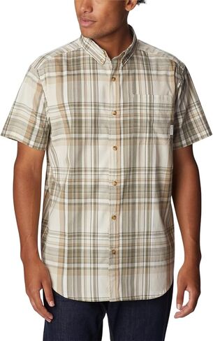 Columbia Men's Rapid Rivers II Short Sleeve Shirt, Skyler Multi Plaid, X-Large in Saudi Arabia