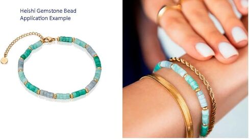 1 حبلا Adabele الطبيعي الأزرق الزبرجد الكوارتز الشفاء الأحجار الكريمة 4 مم × 2 مم أنبوب هيشي صغير رونديل فاصل خرز حجري فضفاض (145-155 قطعة) لصنع المجوهرات GH-C28 in Kuwait