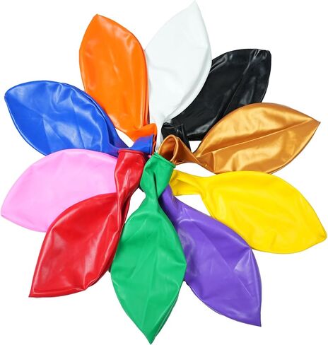 100 Pack Chrome Metallic Balloons, 12 inch Strong Party Balloons Assorted Color for Wedding Birthday Graduation Anniversary Party Decoration in Kuwait