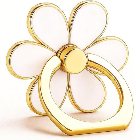 NXVX Phone Ring Holder for iPhone - Elegant Pink Grip Stand - 360° Rotating Phone Grip Kickstand for All Smartphones in Kuwait